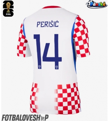 Chorvatsko Ivan Perisic #14 Domácí Dres MS 2026 Krátký Rukáv